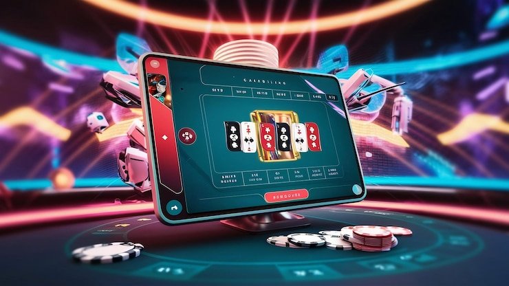 Panel kontrol Live Draw dengan tombol pemilihan nomor dan indikator taruhan aktif